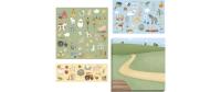 Stickerset 3 Blätter Little Farm