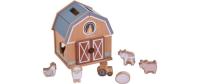 Formen-Steckspiel Little Farm FSC