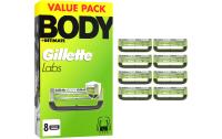 Gillette Labs Body & Intimate Klingen 8er