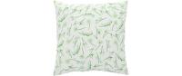 Esschert Outdoor Kissen Blumen weiss