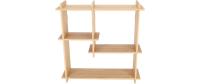 Esschert Indoor Wandetagere quadratisch L