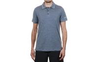Merino & More Poloshirt grau