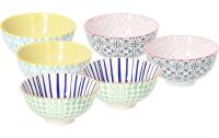 Kreavita Schale Sakura assortiert Bunt