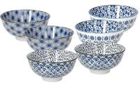 Kreavita Schale Sakura assortiert Blau