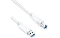 Purelink USB-Kabel A-B, 1.0m