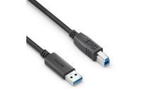 Purelink USB-Kabel A-B, 2.0m
