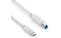 Purelink USB-Kabel C-B, 1.0m