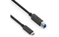 Purelink USB-Kabel C-B, 1.0m