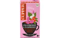 Cranberry Himbeer Früchtetee, Aufg
