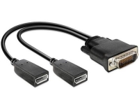 Delock DMS-59 zu 2x DP Adapter, 20cm