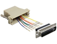 RJ-45 Buchse zu DB25 Stecker Montagesatz