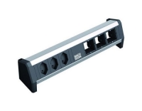 Steckdosenleiste DESK 1, 3xT13, 3xCustom