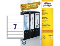 Avery Zweckform Ordner-Etiketten weiss