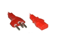 Netzkabel 250V/10A: 3 Meter Rot
