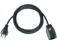 Kunststoff-Verlängerungskabel, 5m, schwarz