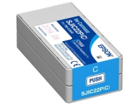Epson Tintenpatrone SJIC22P cyan,