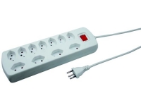 Steckdosenleiste 11xT13, 7x längs, 4x quer