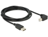 USB2.0-Kabel A-B: 2m, schwarz