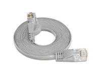 Wirewin Slim Patchkabel: UTP, 0.5m, grau