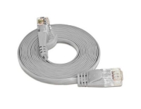 Wirewin Slim Patchkabel: UTP, 1m, grau