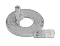 Wirewin Slim Patchkabel: UTP, 10m, grau