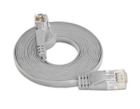Wirewin Slim Patchkabel: UTP, 25m, grau