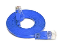 Wirewin Slim Patchkabel: UTP, 3m, blau
