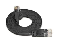 Wirewin Slim Patchkabel: UTP, 2m, schwarz
