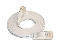 Wirewin Slim Patchkabel: UTP, 15m, weiss