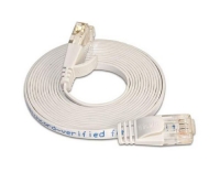 Wirewin Slim Patchkabel: UTP, 25m, weiss