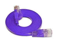 Wirewin Slim Patchkabel: UTP, 25m, violett