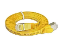 Wirewin Slim Patchkabel: STP, 0.10m, gelb