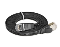 Wirewin Slim Patchkabel: STP, 15m, schwarz