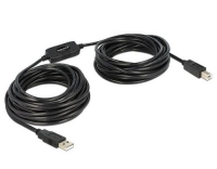 Delock USB Kabel Typ A-B, 11m, schwarz