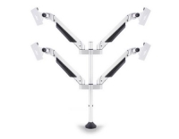 Multibrackets Monitorarm Quad weiss