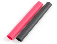 PE 12mm Schrumpfschlauch schwarz/rot 1m