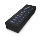 ICY BOX IB-AC6110, 10x USB3.0 Hub,