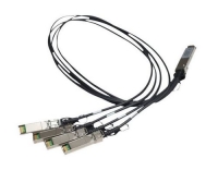 HP X240: QSFP+ zu 4x SFP+ DA Kabel 1m