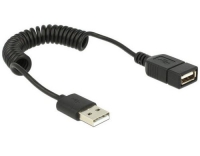 USB2.0 Verlängerungskabel A-A, schwarz
