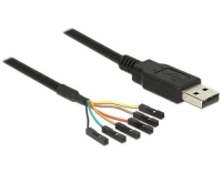 Delock 1.8m USB-Seriel TTL Kabel, 6Pin,3.3V