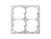 Feller EDIZIOdue 2x2 Befestigungsplatte