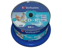 Verbatim CD-R 52x 80Min/700MB 50-Spindel
