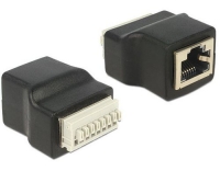 Delock RJ45 Buchse Terminalblock 8Pins