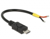 Delock USB Micro-B Kabel - 2Pol Strom, 10cm