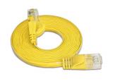 Wirewin Slim Patchkabel: UTP, 0.15m, gelb