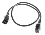 IECLock Netzkabel 2.0m schwarz