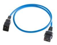 IECLock Netzkabel 3.0m blau
