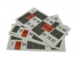 24 Zahlenlottokarten