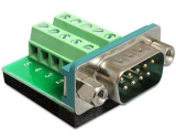 Delock Terminalblock RS232 DB9 Stecker