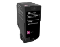 Toner Lexmark 74C2SM0 magenta, 7000Seiten